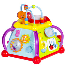 Load image into Gallery viewer, Kids Musical Learning Activity Cube Toy w/ 15 Features, Lights, Sounds
