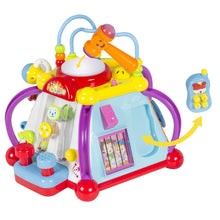 Load image into Gallery viewer, Kids Musical Learning Activity Cube Toy w/ 15 Features, Lights, Sounds
