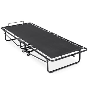 Twin Rollaway Cot-Sized Mattress Guest Bed w/ 3in Memory Foam