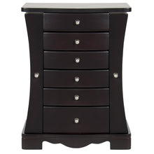 Load image into Gallery viewer, Handcrafted Wooden Jewelry Armoire w/ Mirror
