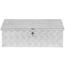 Load image into Gallery viewer, 30in Aluminum Tool Box - Silver

