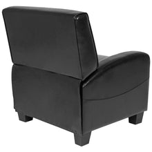 Load image into Gallery viewer, Faux Leather Recliner Chair - Black
