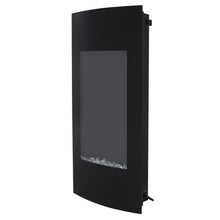 Load image into Gallery viewer, 38in 1500W Electric Wall Mounted Fireplace Heater w/ 3 Color &amp; Heat Settings
