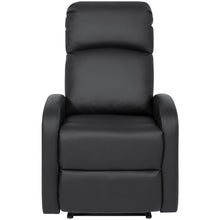 Load image into Gallery viewer, Home Theater Leather Recliner - Black
