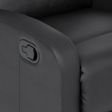 Load image into Gallery viewer, Home Theater Leather Recliner - Black
