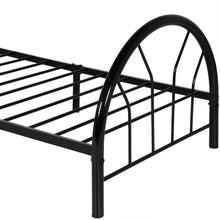 Load image into Gallery viewer, Twin Metal Bed Frame w/ Headboard, Footboard - Black
