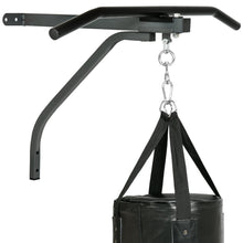Load image into Gallery viewer, 52lb Hanging Heavy Punching Bag w/ Wall-Mount Rack, Pull Up Bar
