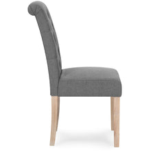 Load image into Gallery viewer, Set of 2 Tufted Parsons Dining Chairs
