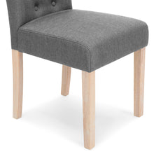 Load image into Gallery viewer, Set of 2 Tufted Parsons Dining Chairs
