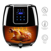 Load image into Gallery viewer, 5.5qt 6-in-1 Digital Non-Stick Air Fryer Appliance w/ LCD Screen, Timer
