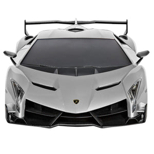 1/24 Kids RC Lamborghini Veneno Racing Car Toy w/ Lights, Shock Suspension