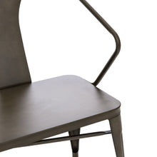 Load image into Gallery viewer, 2-Person Industrial Vintage Metal Bench
