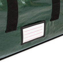 Load image into Gallery viewer, Weather-Resistant Christmas Tree Storage Bag for 9ft Tree w/ Handles - Green
