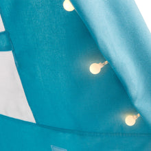 Load image into Gallery viewer, 6ft Kids Cotton Pretend Teepee Play Tent w/ LED Lights, Carrying Bag
