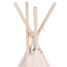 Load image into Gallery viewer, 6ft Kids Cotton Pretend Teepee Play Tent w/ LED Lights, Carrying Bag
