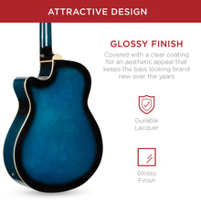 Load image into Gallery viewer, Acoustic Electric Bass Guitar w/ Equalizer, Truss Rod
