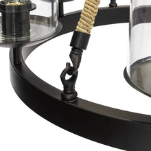 Load image into Gallery viewer, Rope Design 6-Light Chandelier Pendant Lighting Fixture
