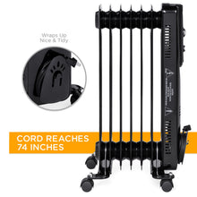 Load image into Gallery viewer, 1500W Energy-Efficient Radiator Heater w/ Safety Shut-Off
