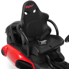 Load image into Gallery viewer, 12V Kids Go-Kart Racing Ride-On Car w/ Push-to-Start, 2 Speeds, Horn
