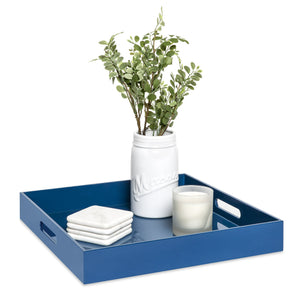 16x16in Decorative Catch-All Valet Serving Tray