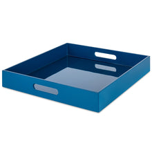 Load image into Gallery viewer, 16x16in Decorative Catch-All Valet Serving Tray
