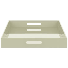 Load image into Gallery viewer, 16x16in Decorative Catch-All Valet Serving Tray
