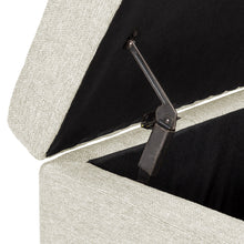 Load image into Gallery viewer, 48in Tufted Upholstered Padded Storage Ottoman Bench w/ Studs

