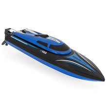 Load image into Gallery viewer, Kids 2.4GHz High Speed RC Racing Boat Toy w/ LCD Screen Remote - Blue
