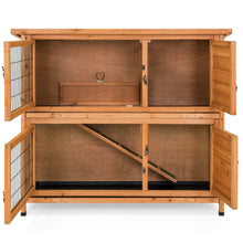 Load image into Gallery viewer, 48x41in 2-Story Rabbit Hutch
