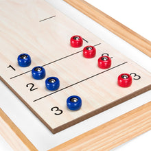Load image into Gallery viewer, 45in 2-in-1 Shuffleboard and Bowling Tabletop Board Game Set
