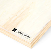 Load image into Gallery viewer, 4x2ft Full Size Solid Wood Cornhole Set w/ 8 Bean Bags, Carry Bag
