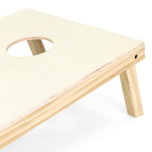 Load image into Gallery viewer, 4x2ft Full Size Solid Wood Cornhole Set w/ 8 Bean Bags, Carry Bag
