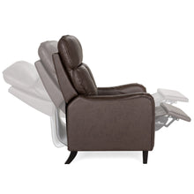 Load image into Gallery viewer, Faux Leather English Roll Arm Chair Recliner w/ 160-Degree Recline, Leg Rest
