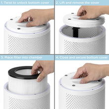 Load image into Gallery viewer, Air Purifier Replacement Filter w/ True HEPA and Preliminary Fine Layers
