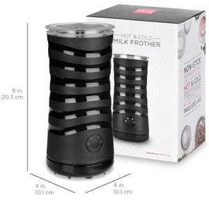 Automatic Electric Milk Frother Steamer w/ Texture Control