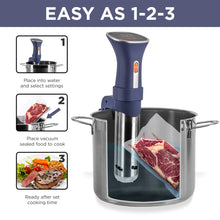 Load image into Gallery viewer, 800W LED Sous Vide Immersion Cooker w/ Touch Screen
