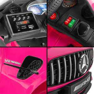 Kids 12V Officially Licensed Mercedes GTR Ride-On Car w/ Parent Control