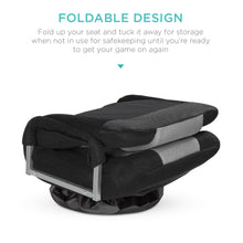 Load image into Gallery viewer, 360-Degree Swivel Gaming Floor Chair w/ Armrest Handles, Adjustable Backrest
