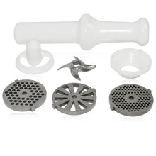 Load image into Gallery viewer, 2000W Stainless Steel Meat Grinder w/ 3 Speeds, 3 Cutting Plates - Silver
